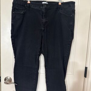 Lane Bryant Size 22S Black Jeans